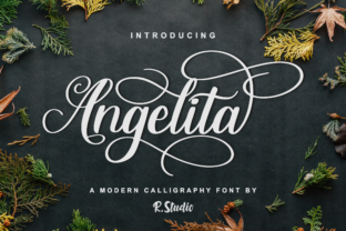 Angelita: A Modern Calligraphy Font for Elegant, Purpose-Driven Design