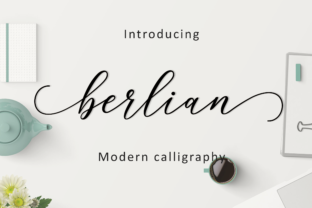 Berlian Script: The Elegant Handwritten Font That Elevates Design With Timeless Charm
