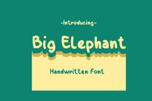 Big Elephant: A Handwritten Font That Feels Human in a Digital World