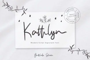 Kathlyn: A Handwritten Font That Works With Your Process
