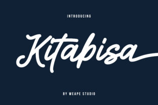 Kitabisa: A Bold and Beautiful Handwritten Font for Expressive, Human-Centered Design