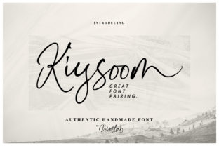 Kiysoom: The Handwritten Font Redefining Authenticity in Digital Design