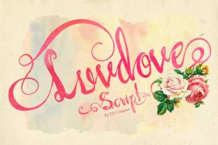 Luvdove: A Delicate Handwritten Font for Romantic, Authentic Design