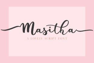 Masitha: A Handwritten Font That Fits Naturally Into Your Creative Workflow