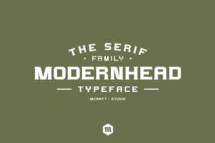 Modernhead: The Vintage Serif That Gives Your Designs Instant Character