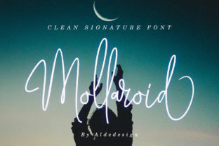 Mollaroid: A Light-Handed, Authentic Handwritten Font for Thoughtful Design