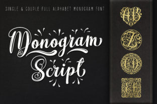 Monogram Script: A Decorative Font for Authentic Typography