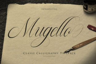 Mugello: A Handwritten Font with Timeless Grace