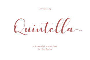 Quintella: Where Handwritten Charm Meets Professional Versatility