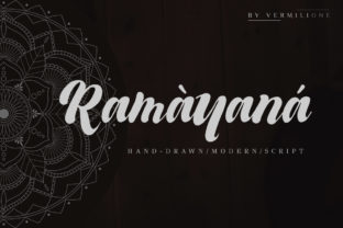 Ramayana: Elegant Handwritten Font