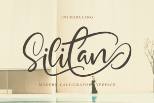 Silitan: The Elegant Script Font That Transforms Design With Effortless Beauty