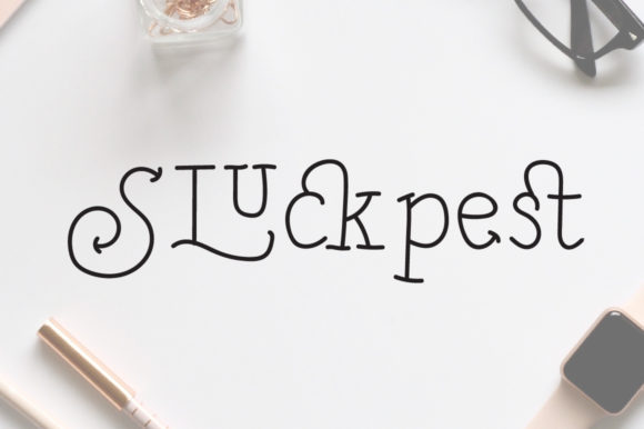 Sluckpest: A Playful Serif with Serious Design Impact