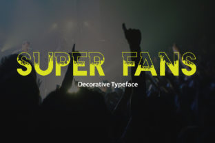 Super Fans: A Clean, Uppercase Font Built for Real Work and Real People