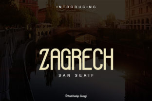 Zagrech: A Vintage-Inspired Sans Serif That Brings Warmth and Character to Modern Design