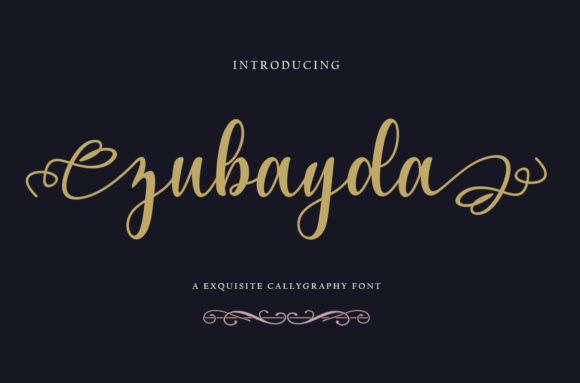 Zubayda: A Handwritten Font with Authentic Warmth and Design Flexibility